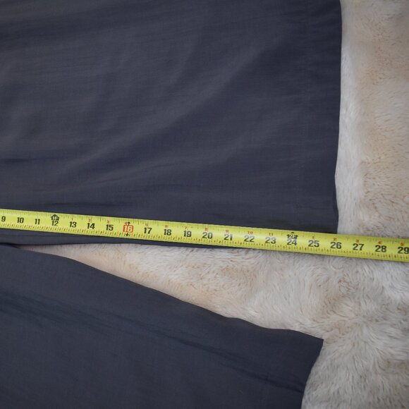 Zara Super High Rise Wide Leg Cropped Gray Dress Pants Women’s Small Work Chic - Picture 12 of 13